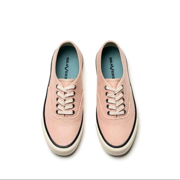 NWOT SeaVees Legend Sneaker Cotton Cordies PINK - SIZE 7.5 - Picture 3 of 11